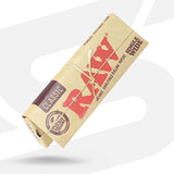 RAW Wide Single Feed Single Rolling Papers 50 packs