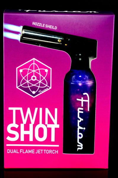 Fusion Twin Shot Dual Flame Jet Torch Lighter