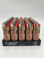 Bic Disposable Lighter Raw Series 50 Ct Display Raw Classic